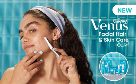 Venus Facial Hair And Skin Care Exfoliating Dermaplaning Razor Gillette Uk