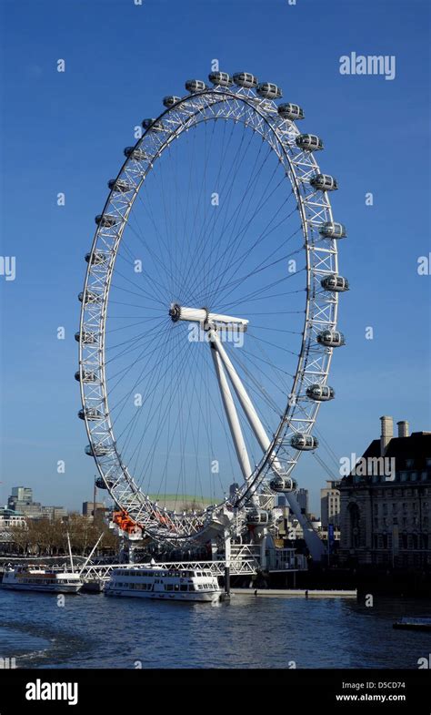 Millennium Wheel London Eye London Britain UK Stock Photo Alamy