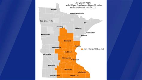 Air Quality Alert In Effect Due To High Ozone Levels 5