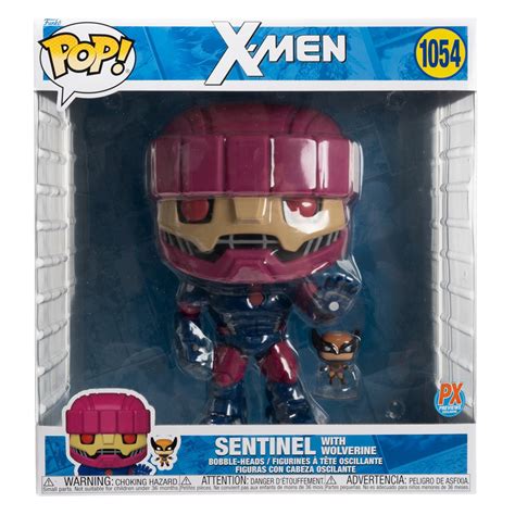 X Men Sentinel With Wolverine Jumbo 10 Inch Funko Pop Vinyl Figure