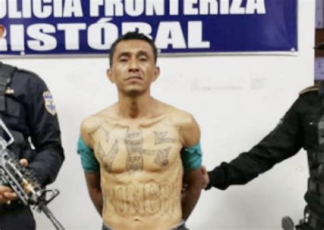 Pandillero salvadoreño fue capturado por las autoridades en Guatemala