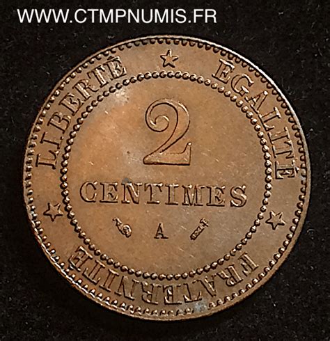 Centimes Ceres A Paris Sup Ctmp Numis Achat Vente Et