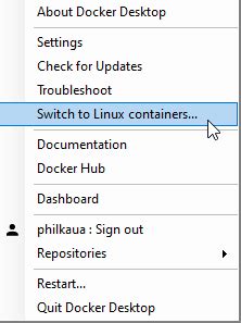 Docker For Window With Subsystem For Linux WSL Gcore