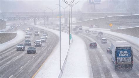 Michigan winter storm: Here's how much snow fell