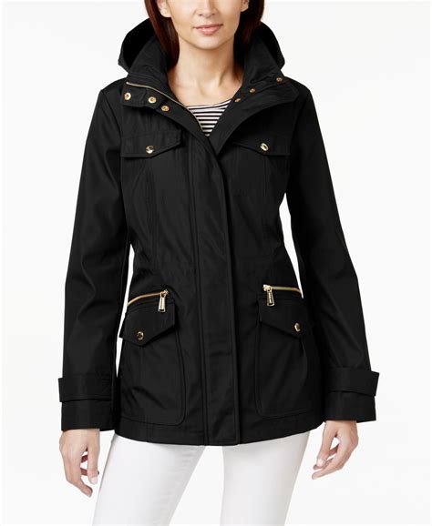 MICHAEL Michael Kors Hooded Anorak Jacket Coats Women Macy S