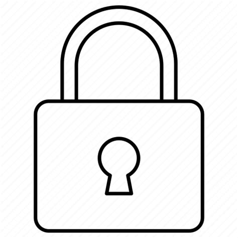 Padlock Private Secure Icon Download On Iconfinder