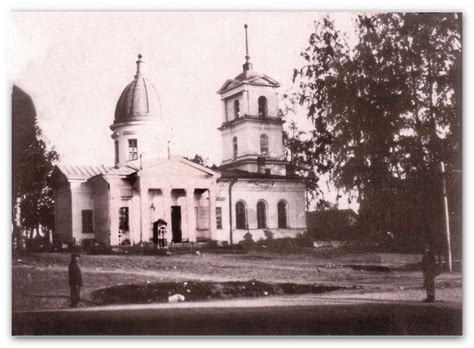 Колтуши (Всеволожский район). Церковь Петра и Павла (утраченная ...