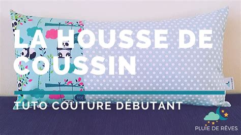 Tuto Housse De Coussin Portefeuille Couture Facile Pour D Buter Youtube