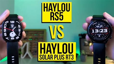 Haylou RS5 Vs Haylou Solar Plus RT3 Comparativo Qual Deles Tem MELHOR