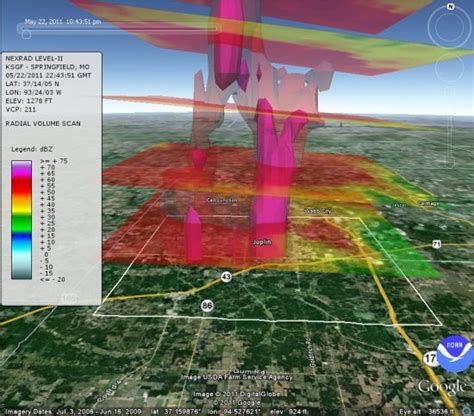 Mapping And Geospatial 3d Model Of Joplin Tornado Debris