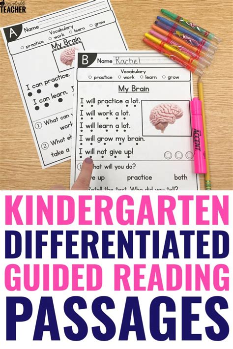 These Guided Reading Passages Are Themed And Differentiated For The