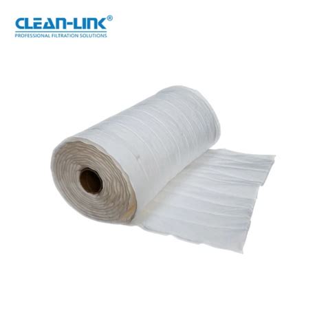 Clean Link Air Filter Media For Non Woven Bag Filter Media Roll