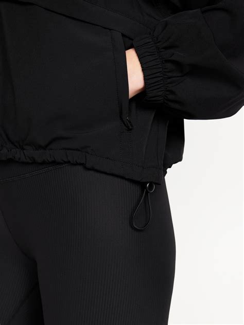 Stretchtech Crop Zip Jacket Old Navy