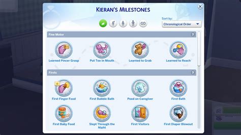 All Sims 4 Growing Together Infant Milestones GamesRadar