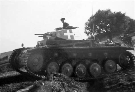 German Light Tank Panzer Ii World War Photos