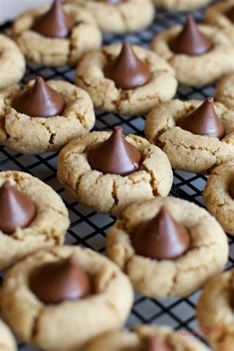 Classic Hershey S Chocolate Kiss Cookie Peanut Butter Blossom Cookies