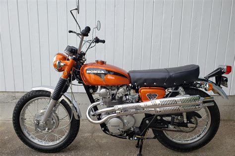 1972 Honda Scrambler 450