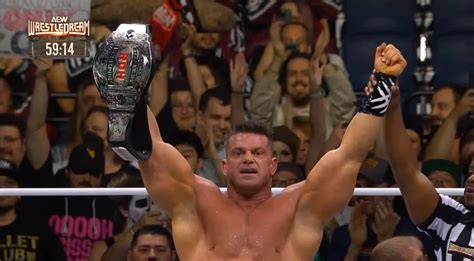 Brian Cage Wins Roh World Tv Title At Aew Wrestledream