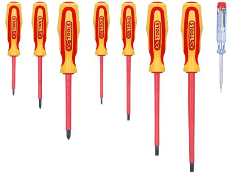 KS Tools VDE Schraubendreher Set 1000 V 8 Teilig PH Und Schlitz