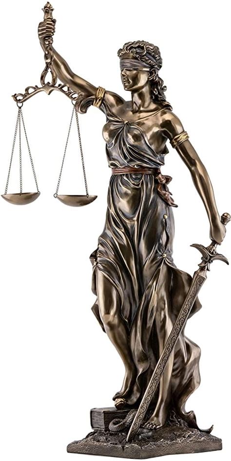 The Statue of Justice - lady justice or Iustitia the Roman goddess of... | Justitia ...