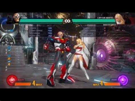 Marvel Vs Capcom Infinite Sigma Combo Into Lv K Dmg Youtube