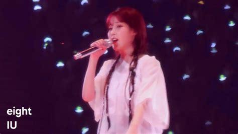 4k 아이유 Iu Eight Fancam Iu Her World Tour Concert In Seoul