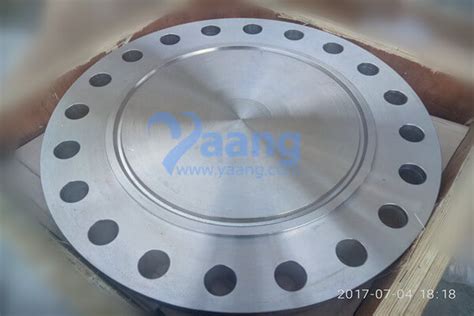 ANSI B16 5 ASTM A182 F51 Blind Flange RTJ 8 Inch SCH80 CL900