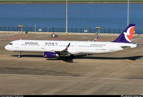 B MCE Air Macau Airbus A321 231 WL Photo By RuiQi Liang ID 1547912