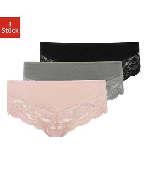 Snocks Hipster Unterwäsche Damen Slip Unterhosen 3 St Aus Bio