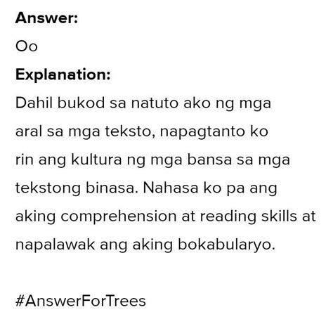 1 Masasabi Mo Bang Mahalagang Pag Aralan Ang Iba T Ibang Uri Ng Teksto