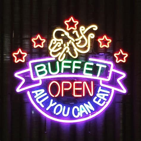 All You Can Eat Buffet Sign