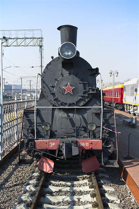 Russian Steam Locomotive Er766 11 Photograph By Igor Sinitsyn