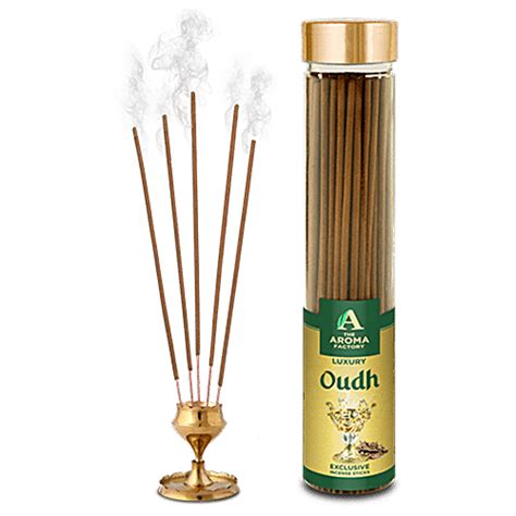 Buy The Aroma Factory Incense Sticks Agarbatti Oudh Made With