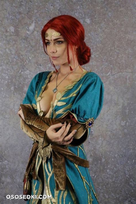 Model Irina Meier Irinemeier In Cosplay Triss Merigold From The