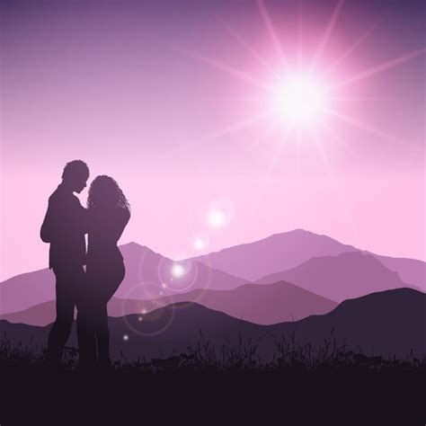 Couples Love Wallpaper Vectors & Illustrations for Free Download