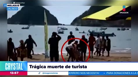 Turista Es Atacada Por Un Tibur N En Playas De Jalisco V Deo Dailymotion