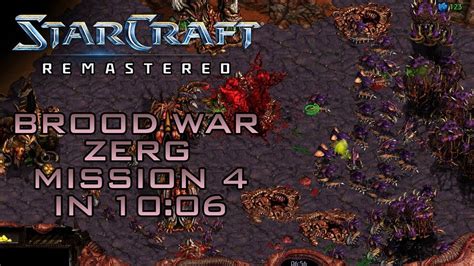 Starcraft Remastered Brood War Zerg Mission The Liberation Of Korhal