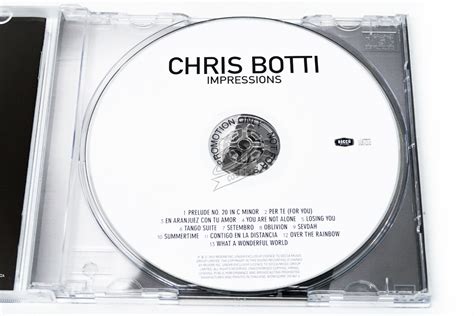 Chris Botti - Impressions (Thailand Edition) - cdcosmos