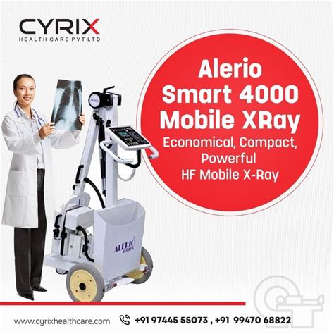 Alerio Smart A Ma Mobile X Ray Machine Is An Economical