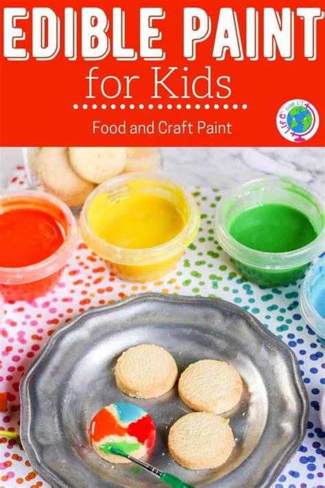 Kid's DIY Edible Paint for Cookies - Life Over C's