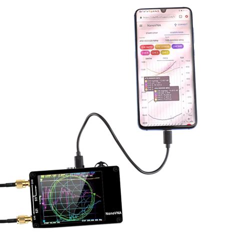 Pcf Nanovna H Vetor Analisador Digital Medidor De Tens O S Par Metros