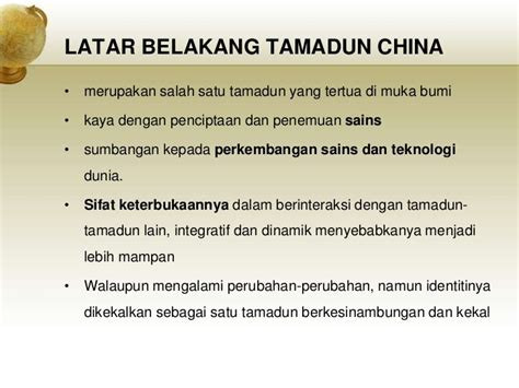 Sumbangan Tamadun Cina