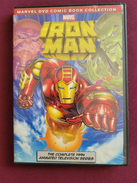 Marvel Iron Man Complete Animated Series DVD 1994 786936798302 EBay