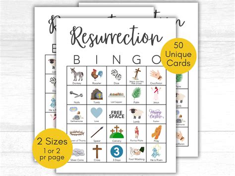 Creation Bingo, Bible Bingo, VBS Bingo, Sunday School Bingo, Bingo ...