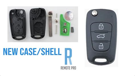 How To Open And Replace Shell Of Hyundai Kia I I Elantra Car Key