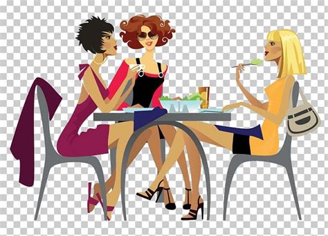 Ladies Who Lunch Woman Lunch Lady Restaurant PNG - art, brunch, cartoon ...