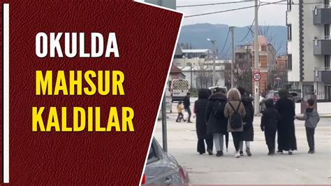 OKULDA MAHSUR KALDILAR YouTube