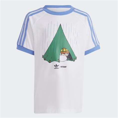 Adidas Adidas Originals X Moomin Shorts And Tee Set White Adidas Kw