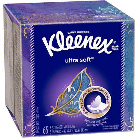 Kleenex Ultra Soft Tissues - 3 Ply - 8 25 X 8 40 - White - Soft Strong ...