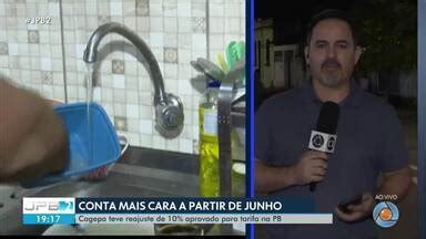 Jpb Conta De Gua Vai Ficar Mais Cara A Partir Do M S De Junho